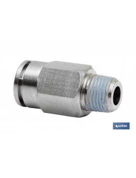 CONEXION RECTA TUBO 6mm....