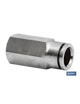 CONEXIÓN RECTA TUBO 8mm....