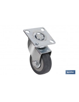 RUEDA GOMA/GRIS PLACA...