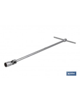 LLAVE ARTICULADA EN T 17MM...