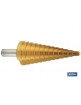 BROCA ESCALONADA TITANIO -...