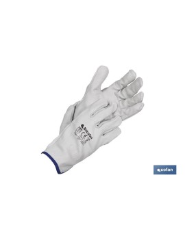 GUANTE PIEL FLOR BRICOFAN...