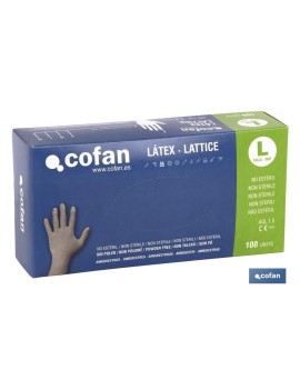 CAJA 100 UDS. GUANTE LATEX...