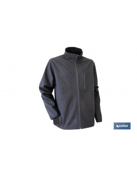 CHAQUETA SOFT SHELL NEGRA...