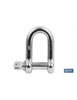 GRILLETE RECTO M-18 ZINCADO...