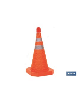 CONO PLEGABLE S/LUZ 70 CMS...