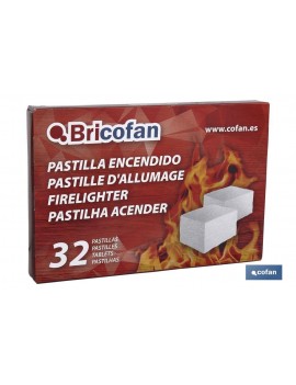 PASTILLA ENCENDIDO 32 Unds...