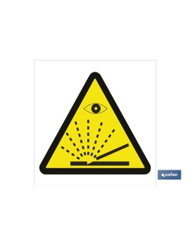 SEÑAL ADHESIVA 148X148...