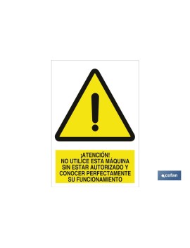 SEÑAL ADHESIVA 210X148...