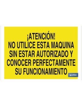 SEÑAL POLIESTIRENO 297X210...