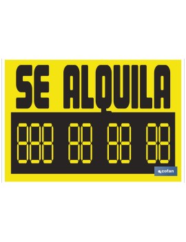 SEÑAL POLIESTIRENO...