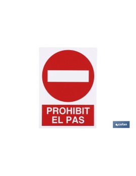 SEÑAL POLIESTIRENO 420X297...