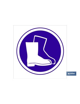 SEÑAL ADHESIVO 148X148MM....