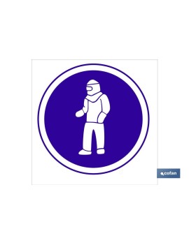 SEÑAL ADHESIVO 105X105MM....