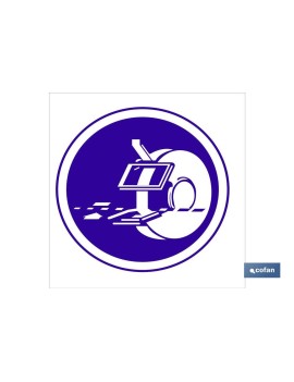 SEÑAL POLIESTIRENO 148X148...