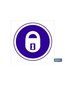 SEÑAL ADHESIVA 105X105...