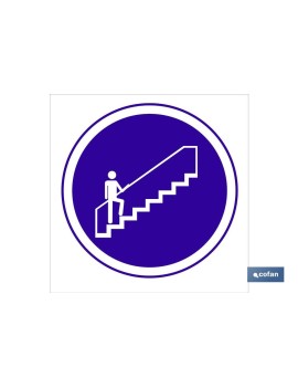 SEÑAL ADHESIVA 210X210...