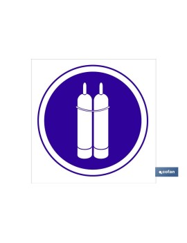 SEÑAL ADHESIVA 105X105...