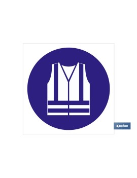 SEÑAL ADHESIVA 210X210...