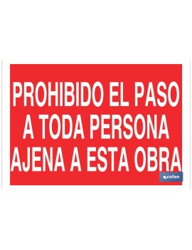 SEÑAL POLIESTIRENO...