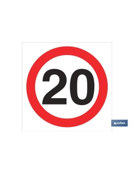 SEÑAL ADHESIVO 105X105MM....