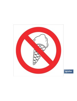 SEÑAL ADHESIVA 105X105MM...