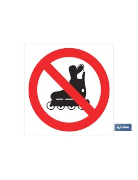 SEÑAL ADHESIVA 148X148MM...