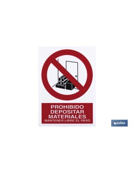 SEÑAL POLIESTIRENO...