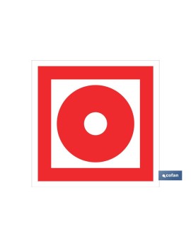 SEÑAL LUMINESCENTE 210X210...