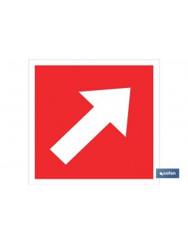 SEÑAL ADHESIVO 105X105MM....