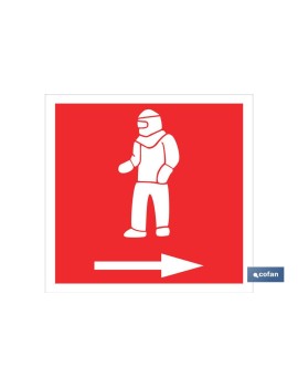 SEÑAL LUMINESCENTE 105X105...