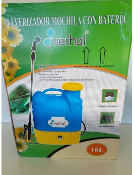 PULVERIZADOR VERHAL 16 L...