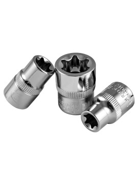 VASO TORX 3/8" E12 CROMADO