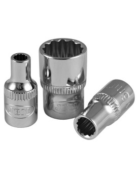 VASO XZN 1/4" 8mm CROMADO
