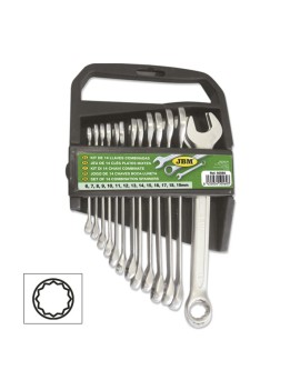 KIT DE 14 LLAVES COMBINADAS