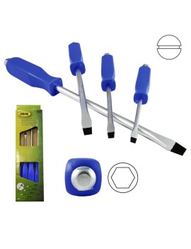 JUEGO DE 4 DESTORNILADORES...