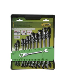 SET DE 12 LLAVES COMBINADAS...