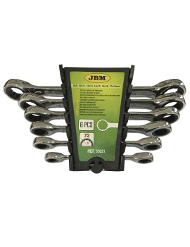 SET DE 6 LLAVES CON TRINQUETE