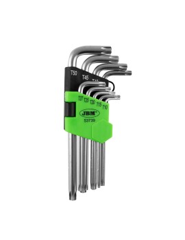 SET DE 9 LLAVES TORX LARGAS
