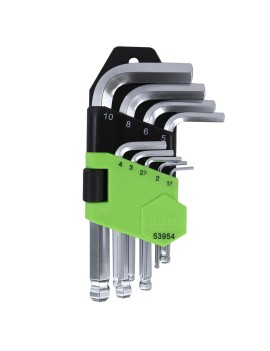 SET DE 9 LLAVES ALLEN CORTAS