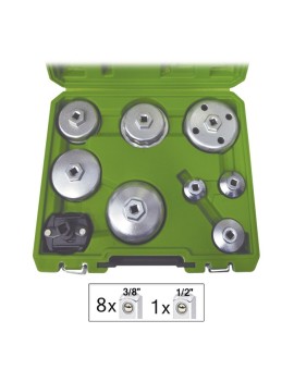 SET DE 9 EXTRACTORES DE ACEITE