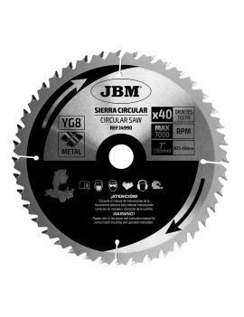 HOJA DE SIERRA CIRCULAR 40T...