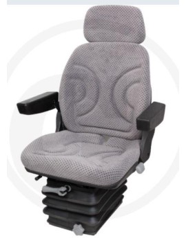 ASIENTO MECANICO TELA GRIS
