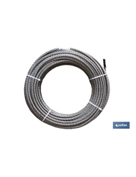 ROLLO CABLE GALVANIZADO 250...
