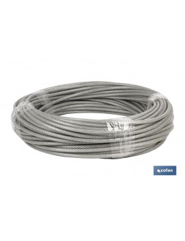 CABLE ACERO (7mm) 5X7MM...
