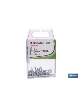 BL 7 UDS. 19X60 ZINCADO...