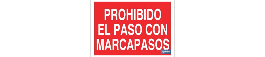 Prohibido el paso con marcapasos
