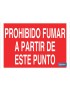 Prohibido fumar a partir de este punto