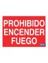 Prohibido encender fuego