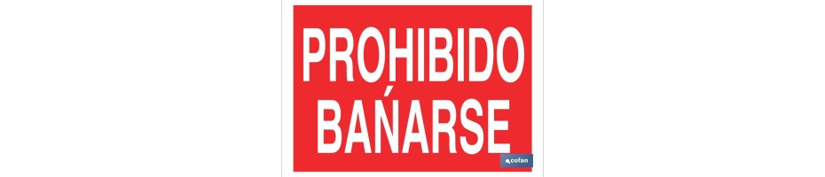 Prohibido bañarse